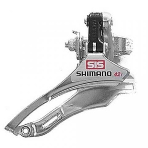 AFDTY10DM6 Перекл-ль передний Shimano TY10 нижн тяга 31,8 42Т