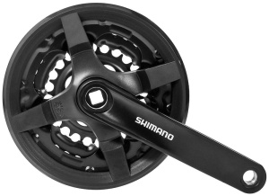 AFCTY301C244CL Система Shimano TY301 170мм квадрат, 42/34/24 с защитой