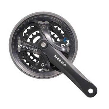 EFCM361E888CL Система Shimano Acera 175мм 48/38/28 защита черная