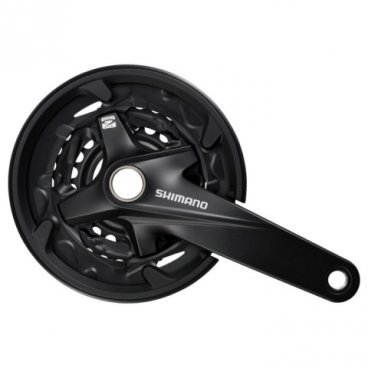 EFCMT200СX002CL Система Shimano MT200 Altus 170мм 40/30/22T интегрированный вал, защита 9 скоростей