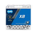 Цепь X8 KMC 1/2*3/32 114 звеньев